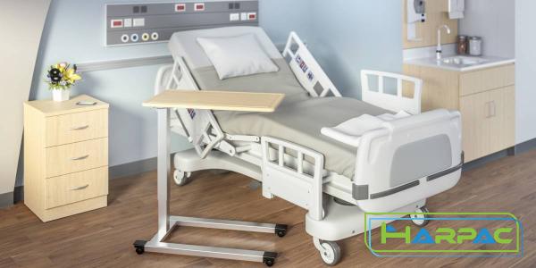 Buy hospital bed bedside table + best price