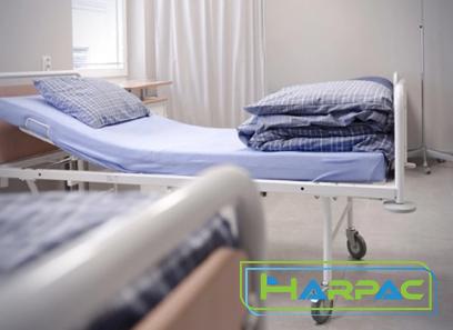 hospital beds double with complete explanations and familiarization